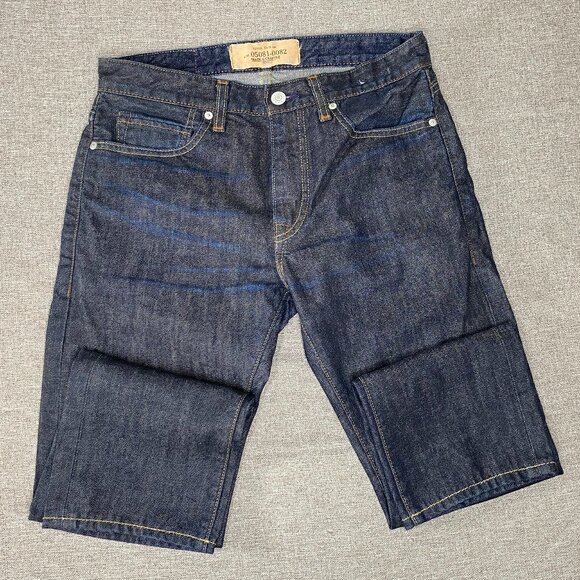 Levi's Made Crafted Tack Slim Denim Jeans Men's 29 Low Rise Blue-ish Black USA - Picture 3 of 16